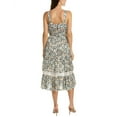 thumbnail image 2 of Lemlem Women Telem Sweepy Rayon & Metallic Sundress, m, Blue, 2 of 3