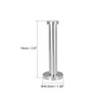 thumbnail image 2 of 2Pcs, gancho de pared de 2.63" para toallas, gancho para batas, colgador de toallas de acero inoxidable, 2 of 4