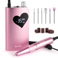 thumbnail image 1 of Taladro de uñas Lavinda Professional 35000 RPM inalámbrico, color rosa, 1 of 8