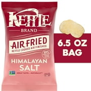 Kettle Brand Potato Chips, Air Fried Himalayan Salt Kettle Chips, 6.5 oz Bag