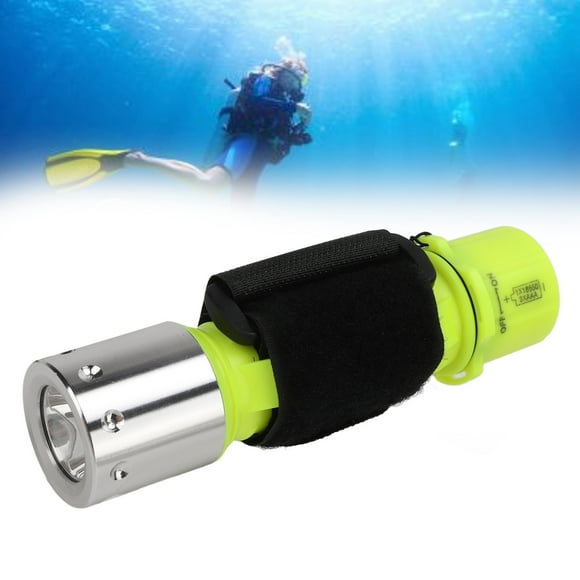 Dive Light LED IPX8 Sturdy Aluminum Alloy Portable Lightweight Wide Application Flashlight