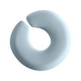 thumbnail image 2 of de espuma de memoria de almohada Soporte de cuello cubierta ergonómica 12.01 pulgadas2.17 pulgadas de almohada de cara para relajarse Azul claro, 2 of 8