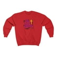 thumbnail image 7 of He is Risen Men Unisex Heavy Blend™ Crewneck Sweatshirt, 7 of 7