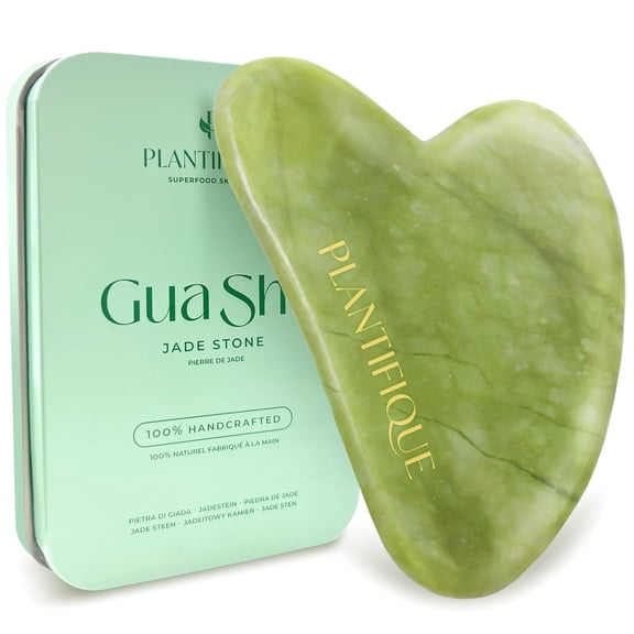 Plantifique Gua Sha Facial Tool, Jawline Sculptor & Skin Massager