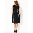thumbnail image 2 of Catherines Women's Plus Size Fit & Flare Sleeveless Dress, 2 of 2