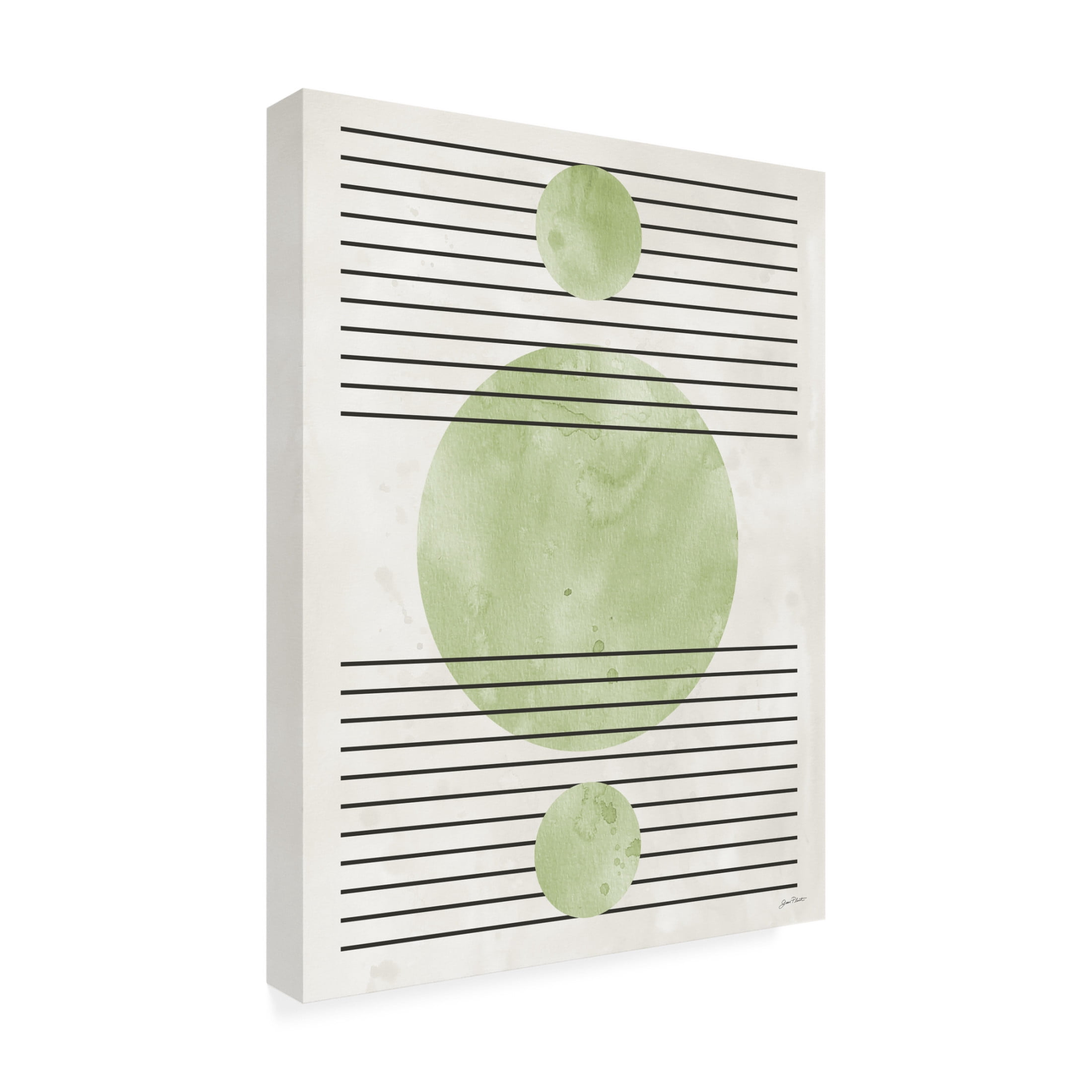 Canvas Wall Art - Jean Plout 'Mid Century Boho 5' Wall Art for Living Room, Bedroom, or Office Décor by Trademark Fine Art - 24 x 32 Inches