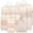 B-Beige-8, variant on TRIPGEAR 6 Set Expandable Compression Packing Cubes, Lightweight Travel Organizer Bags