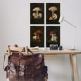 thumbnail image 3 of Stupell Industries Mushroom Genus Studies Plants & Flowers Painting Unframed Art Print Wall Art, 13 x 19, Set of 4, 3 of 8