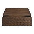 thumbnail image 4 of Moe's Home Collection Storage Coffee Table Brown Wood Coffee Tables, 4 of 6