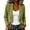 #02 Army Green, variant on Women's Oversized Blazer Loose Fit Notched Lapel Single Button Casual Chic Korean Style Commuter Business Suit Jacket,XXL,White