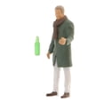 thumbnail image 2 of Estatuas de personas pequeñas pintadas a escala 1:64, juguetes, maquetas, dioramas Beber hombre verde, 2 of 9