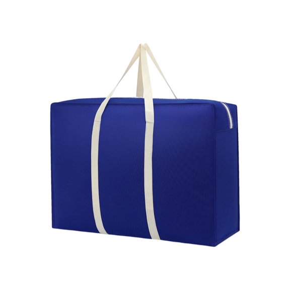 TACILIP Travel Storage Bag Moving Bag Large Capacity Non-woven Quilt Bag Portable Duffel Bag Practical 27.5x9.8x19.6in