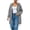 b-Gray, variant on Long Hoodies for Women, Zipper Fashion Long Sweatshirts with Pocket, Oversized Fleece Casual Fall Jackets