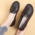 thumbnail image 5 of Caqnni Women's Penny Loafers Slip on Ladies Casual Office Driving Walking Moccasins Flats Shoes Dress Shoes (Black,41), 5 of 7