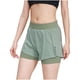 thumbnail image 1 of Pantalones cortos deportivos elásticos Pantalones cortos dobles de yoga para mujer Correr casual Secado rápido Wmkox8yii jkg5294, 1 of 2
