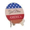 thumbnail image 2 of Beautynvta Patriotic Tabletop Decor, Red White Blue Independence Day Wooden Ornament for 4th of July 250th Anniversary Memorial Day Home Table Centerpiece Decor, 2 of 6