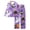 b-Purple, variant on Muxikeji Clothes Womens Plus Size Halloween Pajamas,2 Piece Pajama Set Button Up,Women'S Halloween Print Set | Comfortable Pajamas for Festive