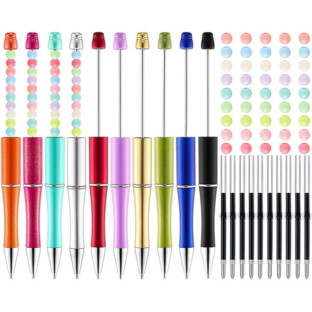 10 couleurs Chunky Ballpoint Pen Kawaii Rollerball Pen School Office  Fournir cadeau de jour des enfants