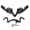 Black, variant on YAHHU Motorcycle Front Fairing Winglet Aerodynamic Spoiler for Z900 2020-2024 Black (15.35 inches / 39 cm)