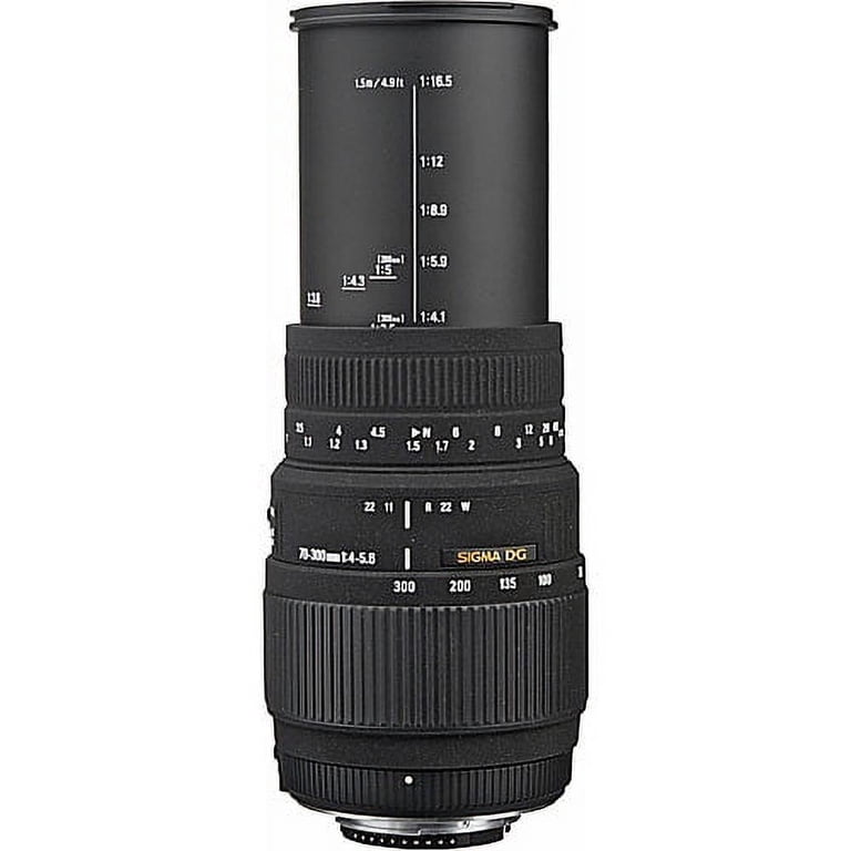 Sigma - Telephoto zoom lens - 70 mm - 300 mm - f/4.0-5.6 DG Macro