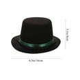 thumbnail image 2 of BESTYASH Sombrero De Fiesta Para Mascotas Negro Portátil Con Ajustable Y Cómodo, 2 of 8