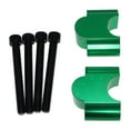 thumbnail image 1 of DYNWAVECA Motorcycle Handlebar Riser Extension Clamp Adapter Spare Parts Height Adapter Sturdy Modified for Motorcycle Accessories Green, 1 of 10
