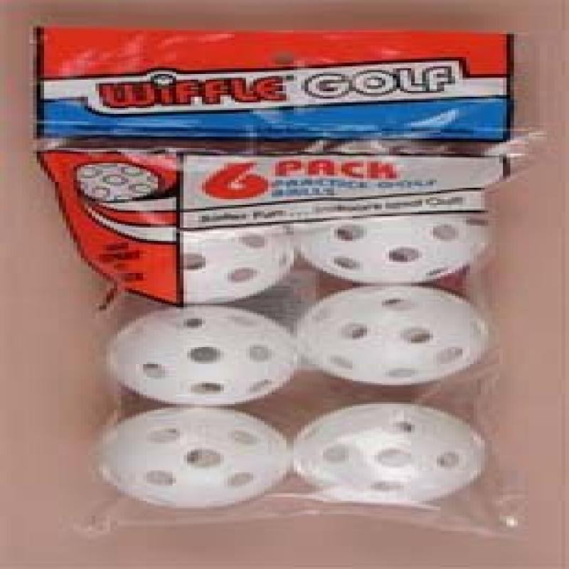 Wiffle Practice Golf Balls 6 Pack