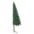 thumbnail image 6 of vidaXL Corner Artificial Christmas Tree LEDs&Ball PVC Multi Colors/Sizes, 6 of 24
