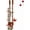 Mushroom Brown, variant on Mushroom  Tree Floor to Ceiling  Tower Adjustable Height (90.5''-100.4'' = 230cm-252cm) with  Condo, Cozy Hammock and  , Tall Activity Tree for Indoor Cats, Brown
