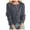 A-Dark Gray136, variant on Womens Cardigan Sweaters Classic Long Sleeve Button Down Sweaters Solid Color Loose Fit Crew Neck Knit Tops For Ladies
