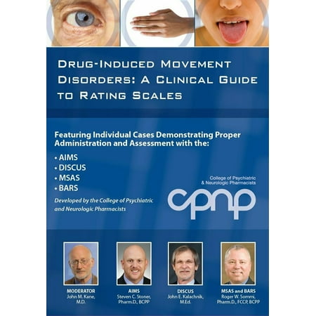 Drug-Induced Movement Disorders: A Clinical Guide To Rating Scales, Dvd, 2012