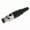 Color:Black,Pins,4P, variant on Mini XLR Female 3-Pin Connector for Professional Audio & Microphone Equipment