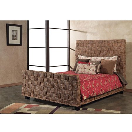 Domusindo Seagrass Twist California King Size Sleigh Bed