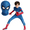 Cosplay-A, variant on 2026 New Halloween Spide Cosplay Costume, BDN Hero Costume Set, Cosplay Set Includes Jumpsuit with Mask, Unisex Holiday Party Gifts Halloween Outfit, 100(2-3 Years)