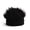 Black, variant on M Buder Wig Hat Funny Knitted Beanie Novelty Hair Cap Comfortable Breathable for Men Women Blue