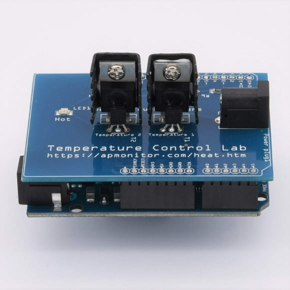 Escudo de laboratorio de control de temperatura para Arduino Leonardo