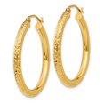 thumbnail image 2 of Boucles d'Oreilles Rondes en Or Jaune 14 Carats, 2 of 7