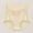 Beige, variant on Women High Waisted Cotton Underwear Panties