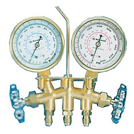 Mastercool R12 A/C GAUGE WITH 72" HOSES