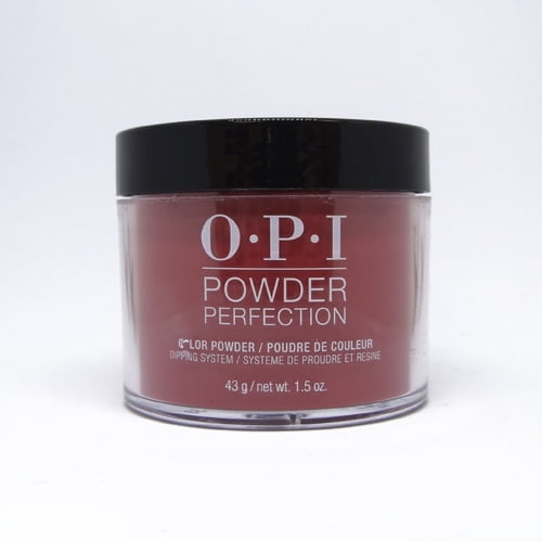 OPI Powder Perfection Nail Dip Powder, Chick Flick Cherry, 1.5 Oz