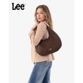thumbnail image 3 of Lee Hobo Bags for Women Large Capacity Slouchy Everyday Shoulder Purse, Coffee, 3 of 8