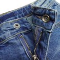 thumbnail image 2 of KIDSCOOL SPACE Big Girls Boys Jeans Shorts,Ripped Rolled Cuff Hem Cute Summer Denim Pants,Blue,13-14 Years, 2 of 5
