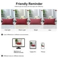 thumbnail image 7 of REGALWOVEN 12"x20" Throw Pillow Cover Classic Solid Cushion Cover, Red, 7 of 7