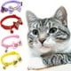 thumbnail image 4 of collares para gatos con cascabeles y lazos, collares ajustables de liberación rápida para mascotas, collares para gatos, gatitos, mascotas pequeñas de interior y exterior., 4 of 5
