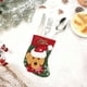 thumbnail image 4 of Porta cubiertos para calcetines navideños, bolsita para dulces, bolsa para cuchillo, cuchara y tenedor, decoración para calcetines navideños, colgante para árbol de Navidad, calcetines navideños de te, 4 of 6