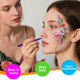 thumbnail image 2 of Rotuladores de pintura facial Drawdart, paquete de 26 unidades, impermeables y resistentes al sudor, 2 of 8