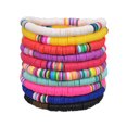 thumbnail image 1 of Apilables Coloridos Surf Joyería Verano Playa Pulseras Pulseras, 1 of 8