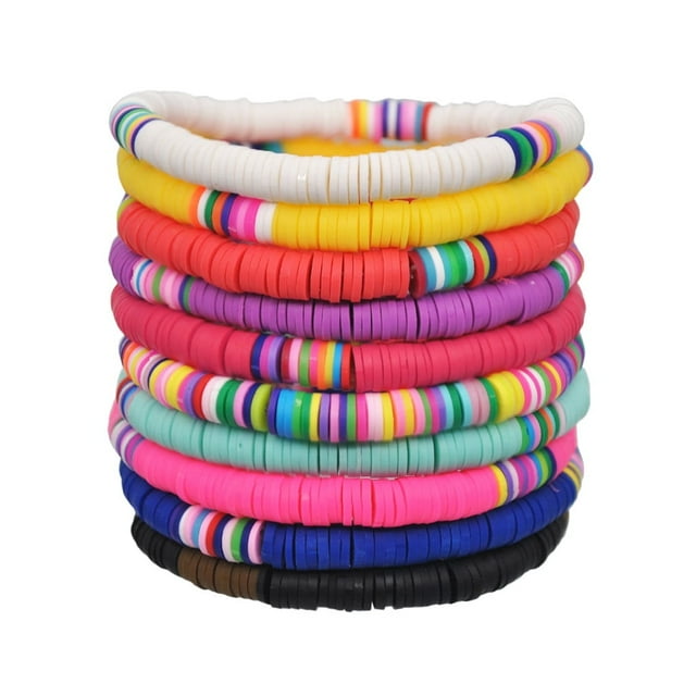 Apilables Coloridos Surf Joyería Verano Playa Pulseras Pulseras