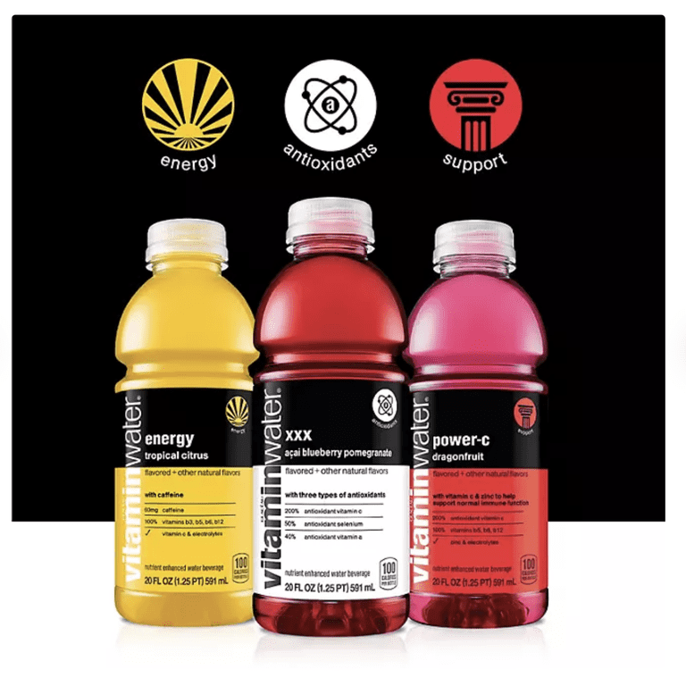 Glaceau Vitaminwater Variety Pack 20 fl. oz., 20 pk. - Walmart.com
