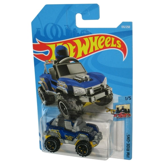 Hot Wheels HW Ride-Ons 1/5 (2017) Blue Bogzilla Toy Car 135/250